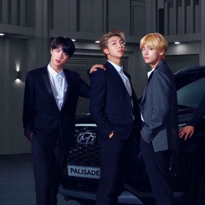 Seokjin, Namjoon, and Taehyung. thumbnail