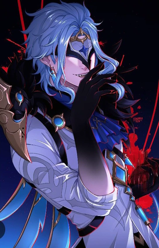 You're a Fatui Harbinger but crazy thumbnail