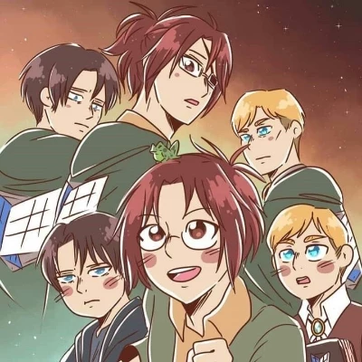 Erwin, Hange and Levi thumbnail