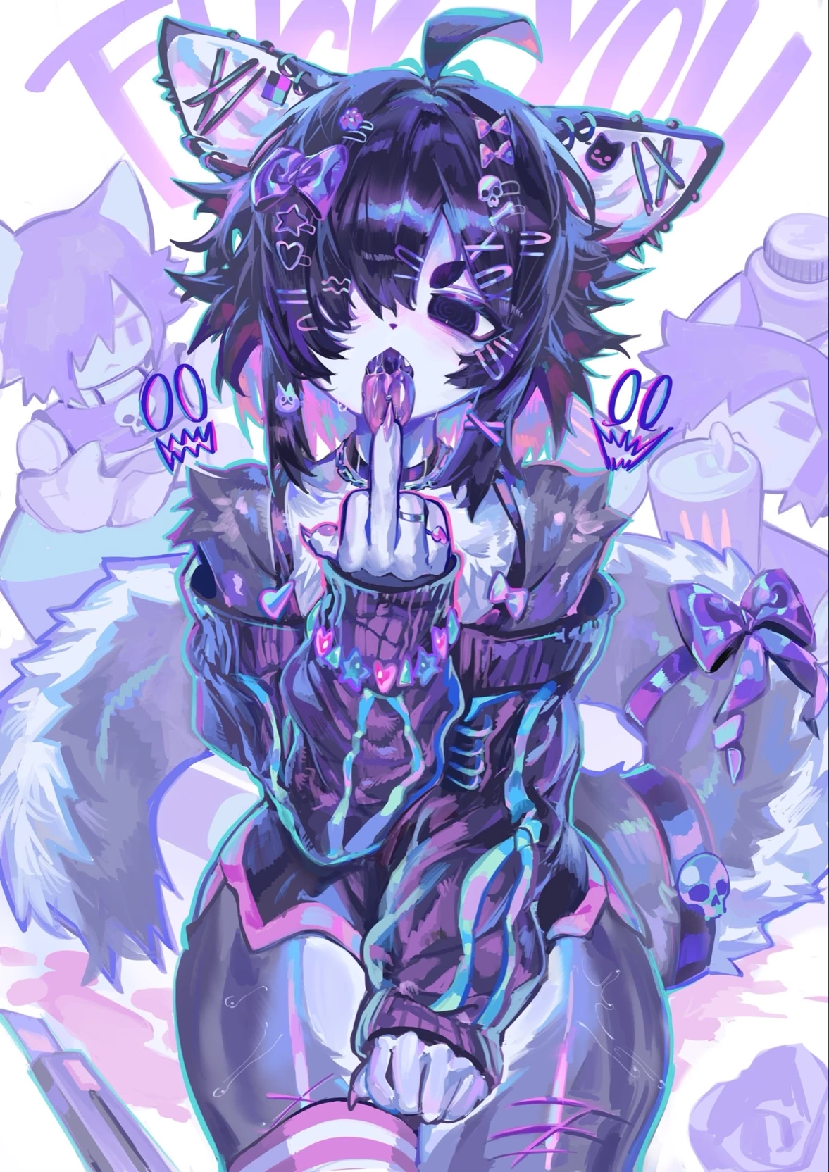 Sophia -emo furry gf thumbnail