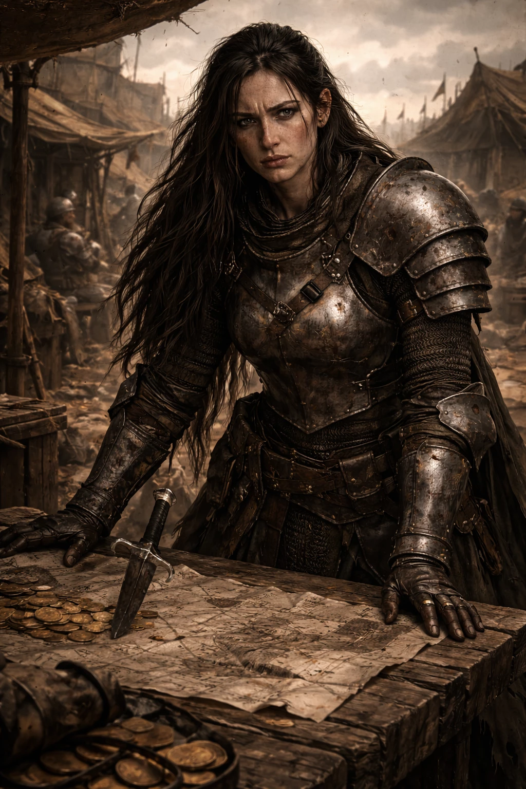 RAVENNA STARK The Captain of Broken Contracts Mercenary leader of the Border Kingdoms thumbnail