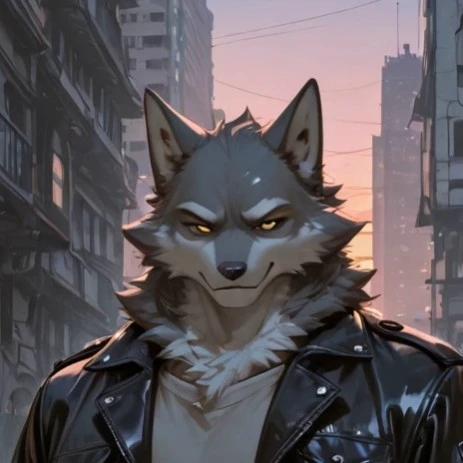 Mr. Wolfie Woof-woof man