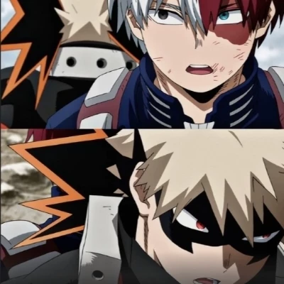 Bakugou and Todoroki thumbnail