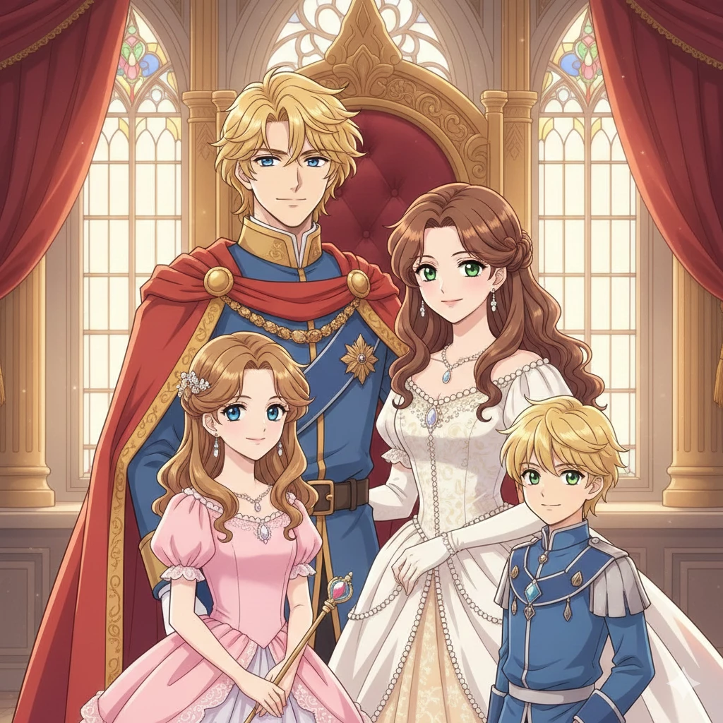 The royal family of Aldoria thumbnail