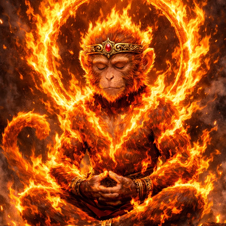 Monkey of Fire