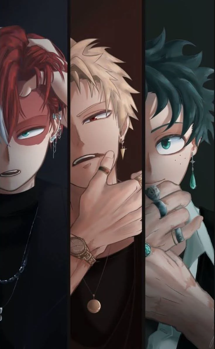Shoto Todoroki, Katsuki Bakugo e Izuku Midoriya thumbnail