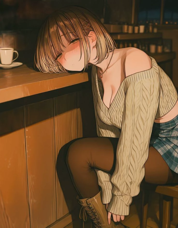 Akari (two depressed, lonly persons finding eachother) thumbnail