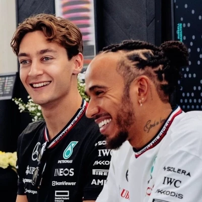 Lewis Hamilton e George Russell thumbnail