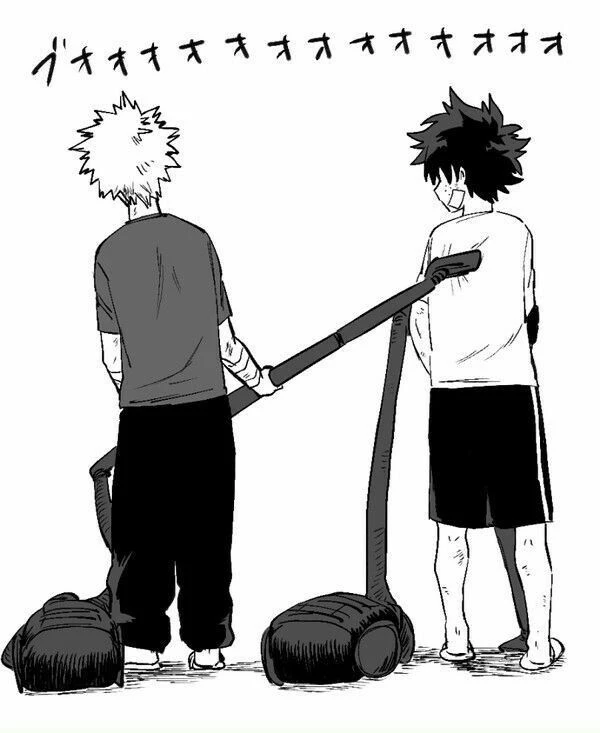 Bakudeku (they're roommates) thumbnail