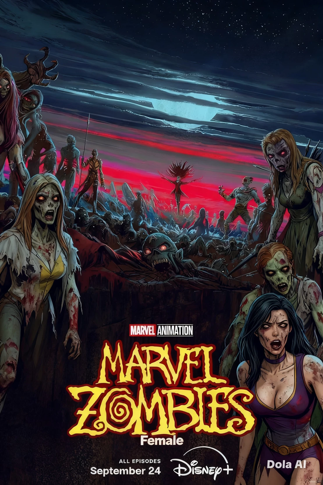 Marvel zombie female version thumbnail