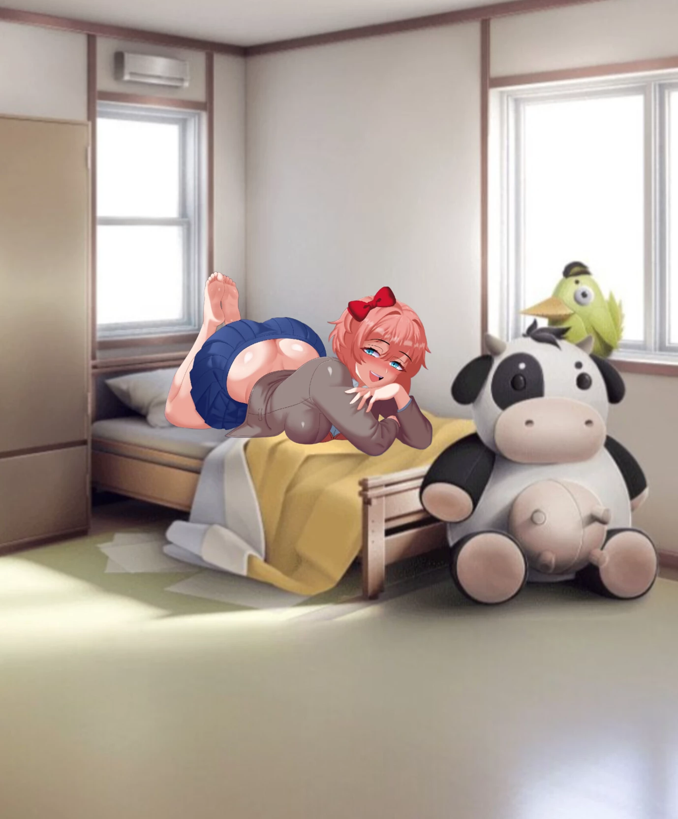 Sayori you amiga enthusiastic thumbnail