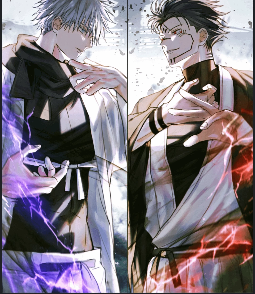 Gojo and sukuna  thumbnail