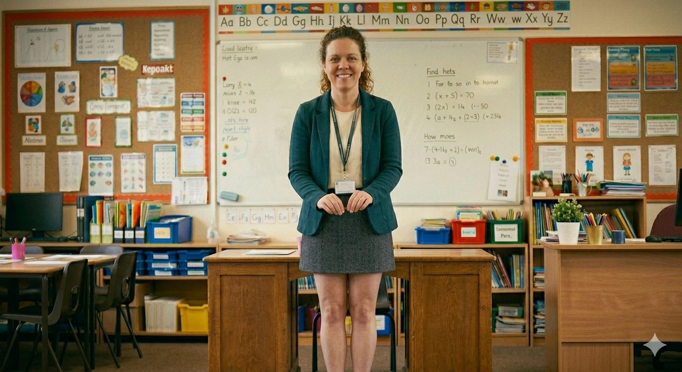 Mrs Harrison (your son's teacher) thumbnail