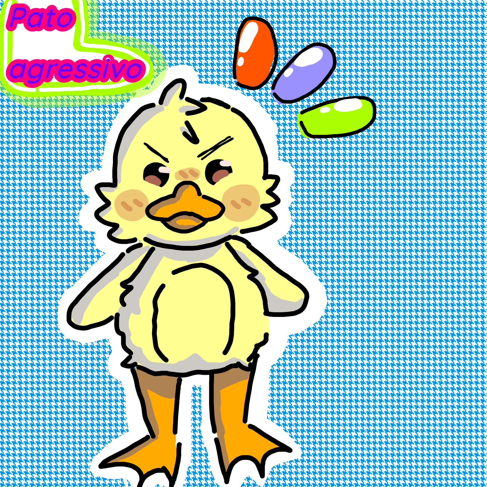 Pato agressivo
