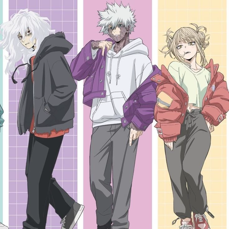 Tomura and Dabi and toga  thumbnail