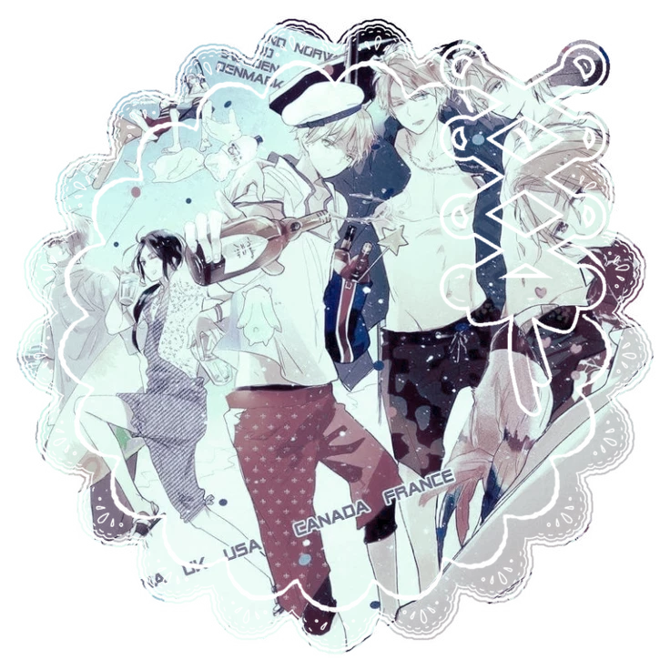 Hetalia at the Beach! [!] thumbnail