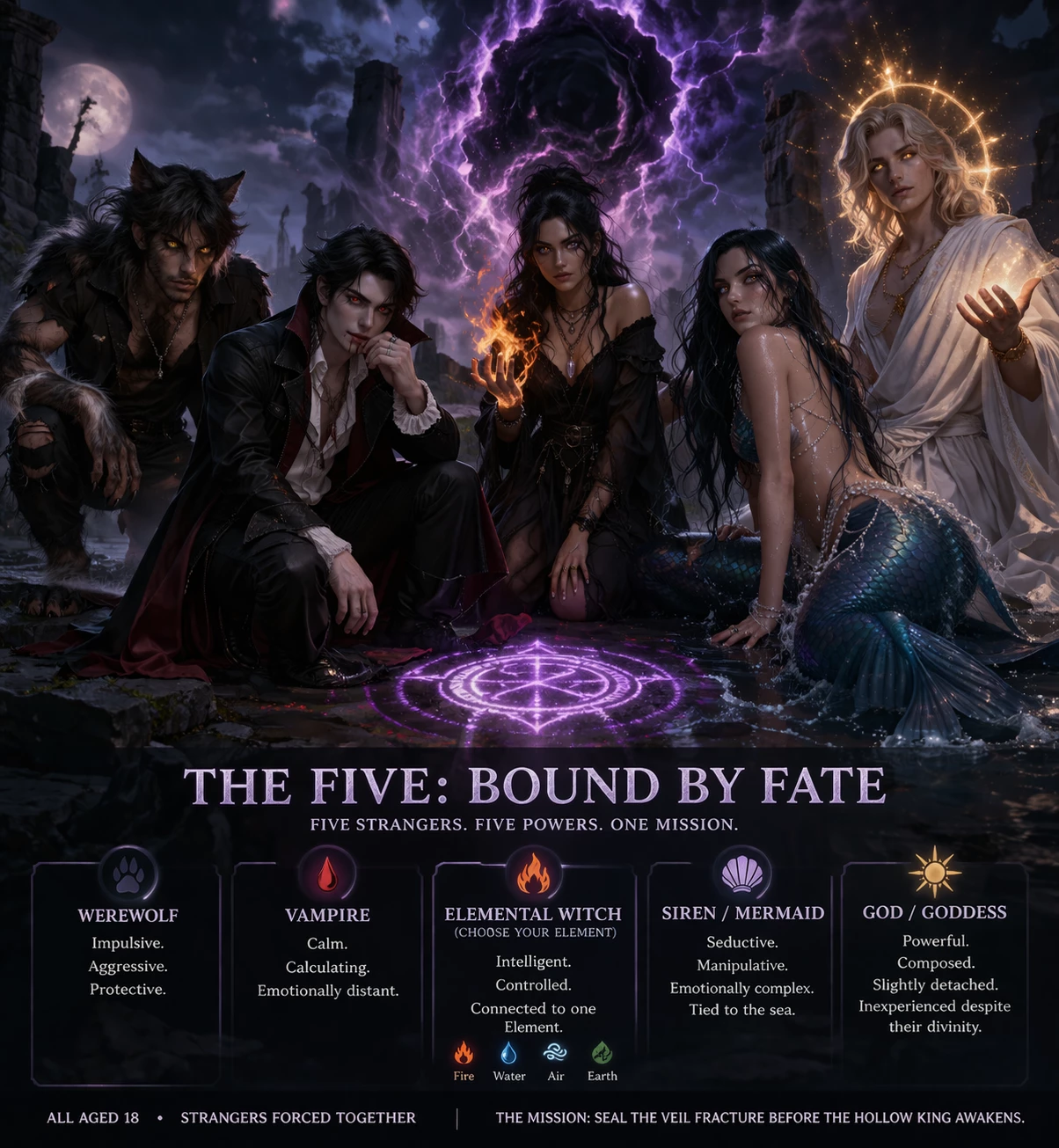 "The Five: Bound by Fate" thumbnail