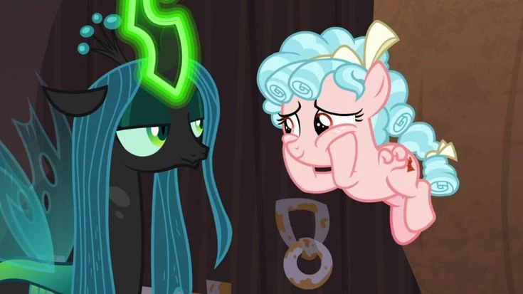 Queen Chrysalis and Cozy Glow -mlp thumbnail