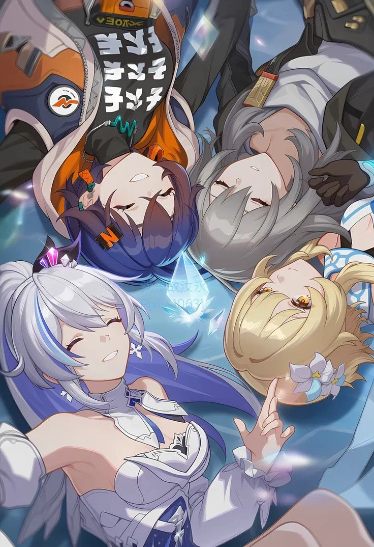 Lumine,stelle,kiana and belle  thumbnail