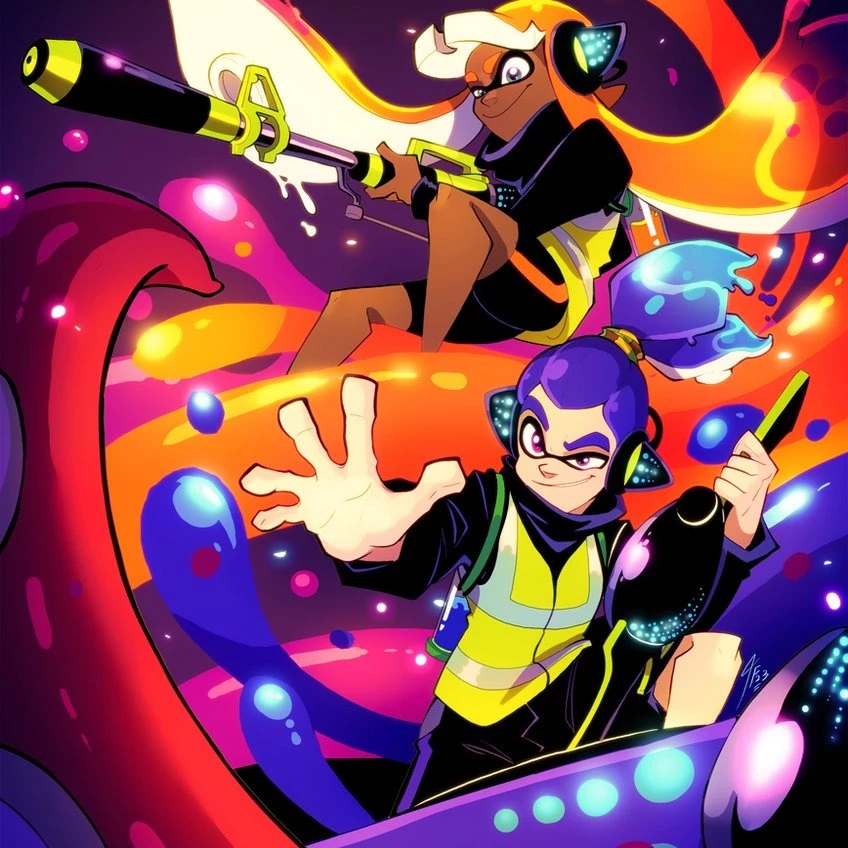 💙Heroes Of Inkopolis Fan🧡