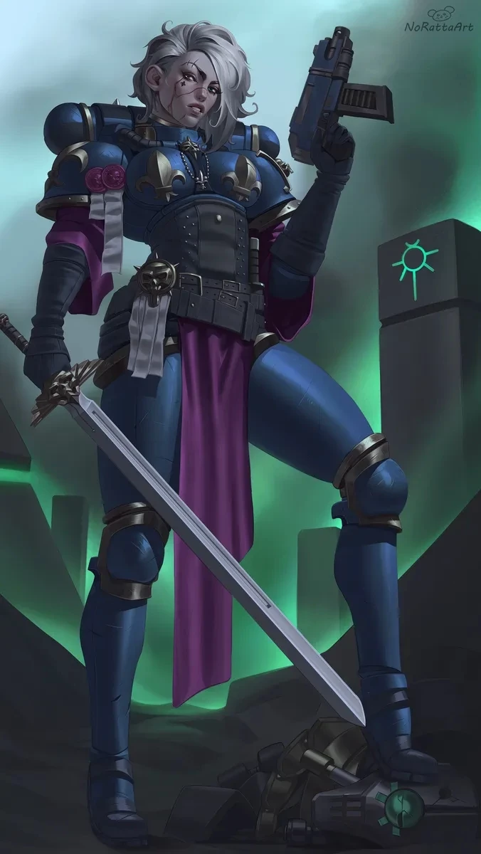 Sister of Battle Sabine Warhammer 40,000 thumbnail