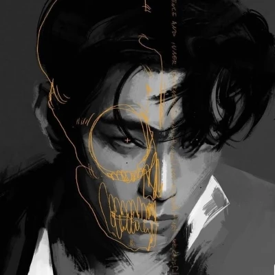 Taehyung, also known as "Bloody Joker V" thumbnail