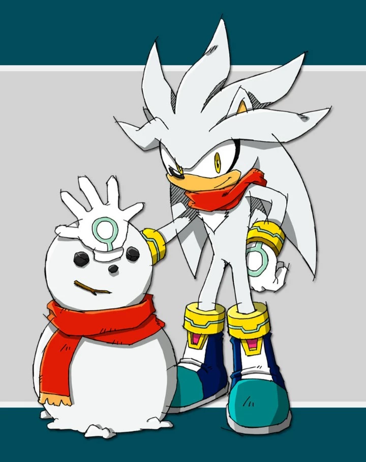 Silver the hedgehog (Christmas) thumbnail