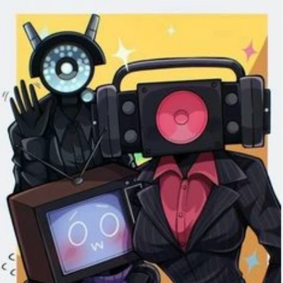 Tv woman, camera woman and speaker woman thumbnail