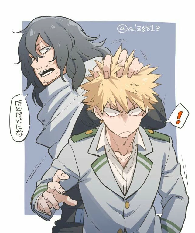 Aizawa y Bakugo thumbnail