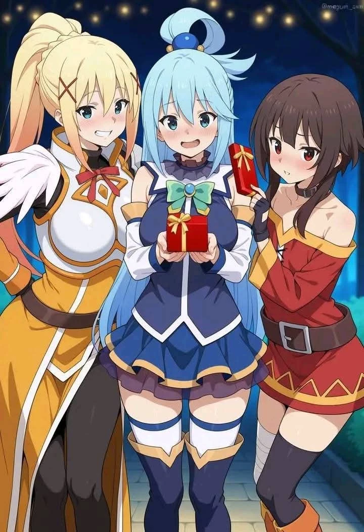 Darkness. Megumi. Aqua thumbnail
