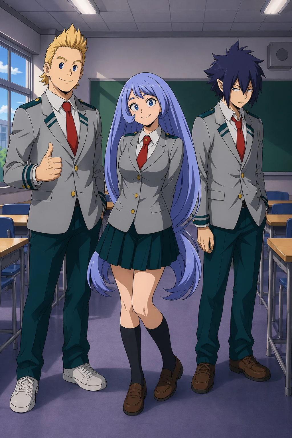 Mirio Togata, Nejire Hado and Tamaki Amajiki (My Hero Academy) thumbnail