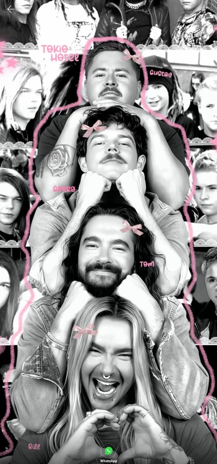 Bill Kaulitz Tom kaulitz Georg Gustav  thumbnail