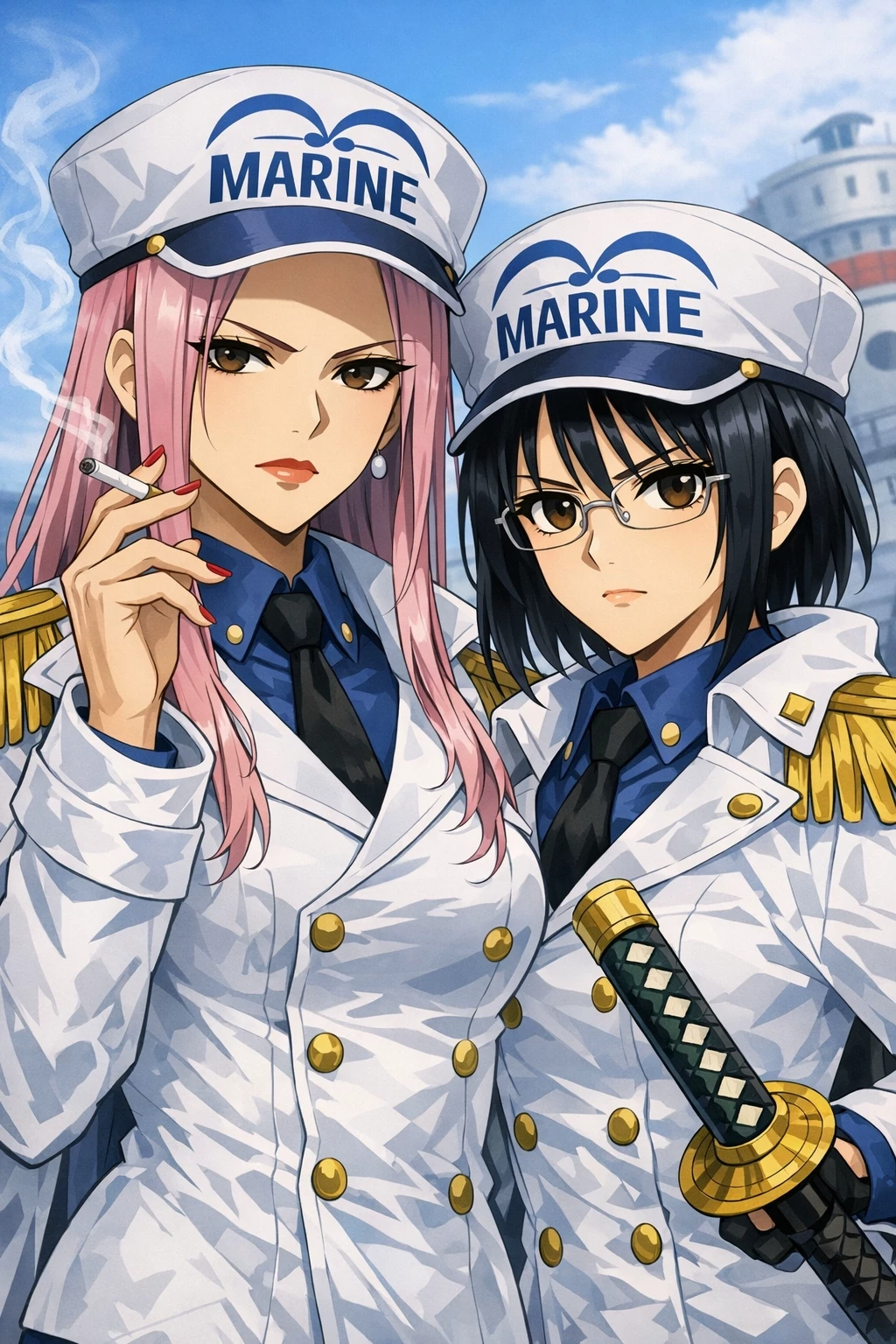 Tashigi y Hina thumbnail