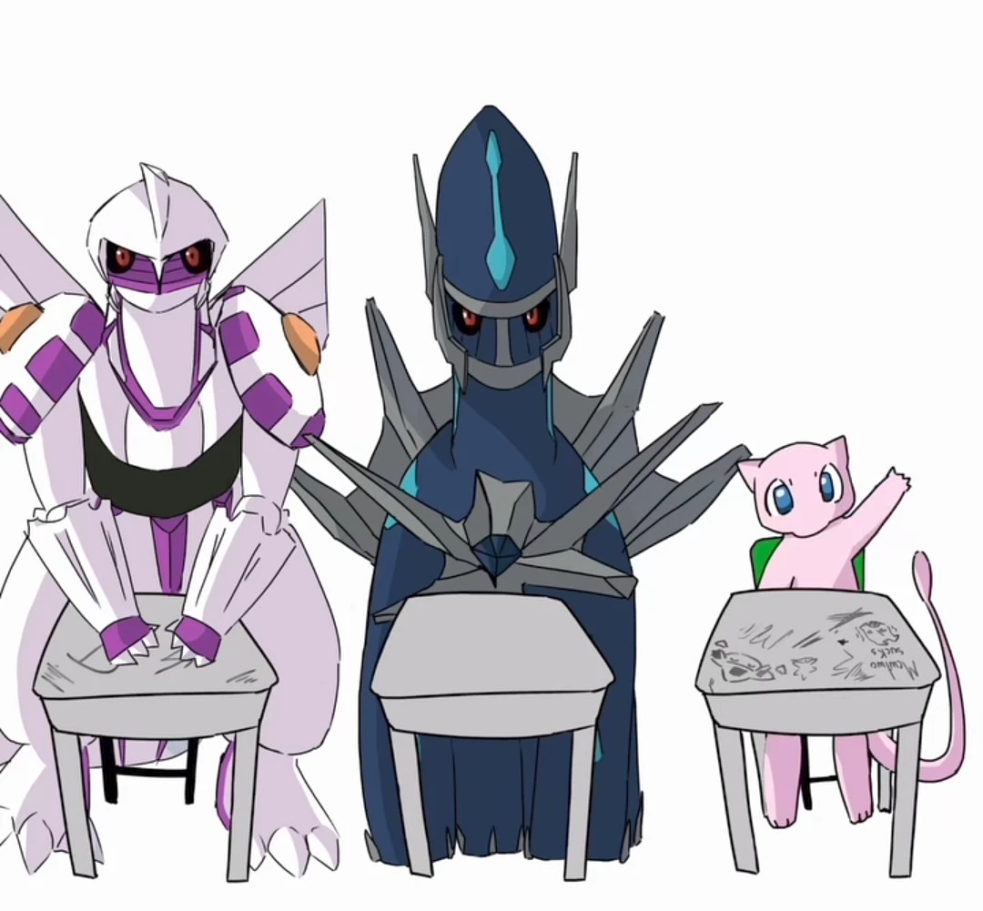 arceus,palkia, dialga, mew y giratina thumbnail