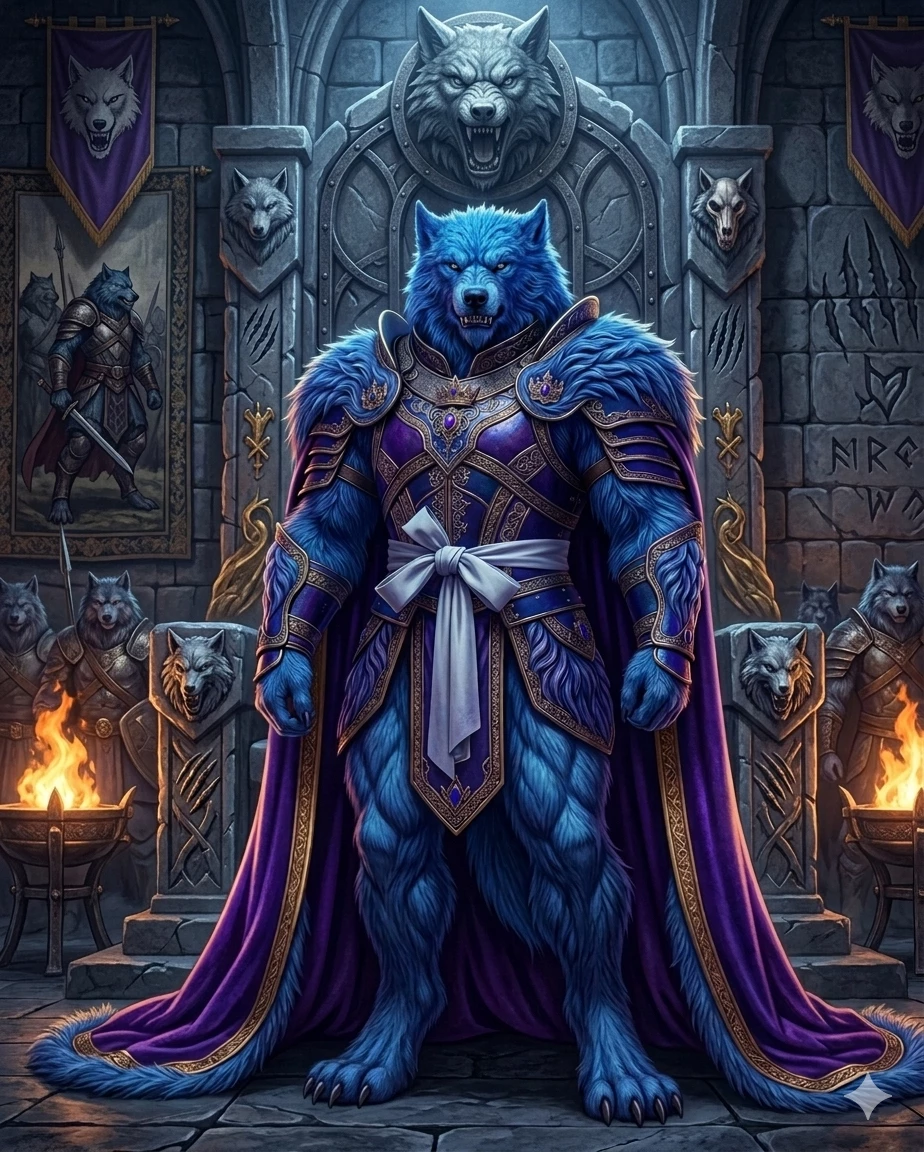 THE KING BLUE WOLF  thumbnail