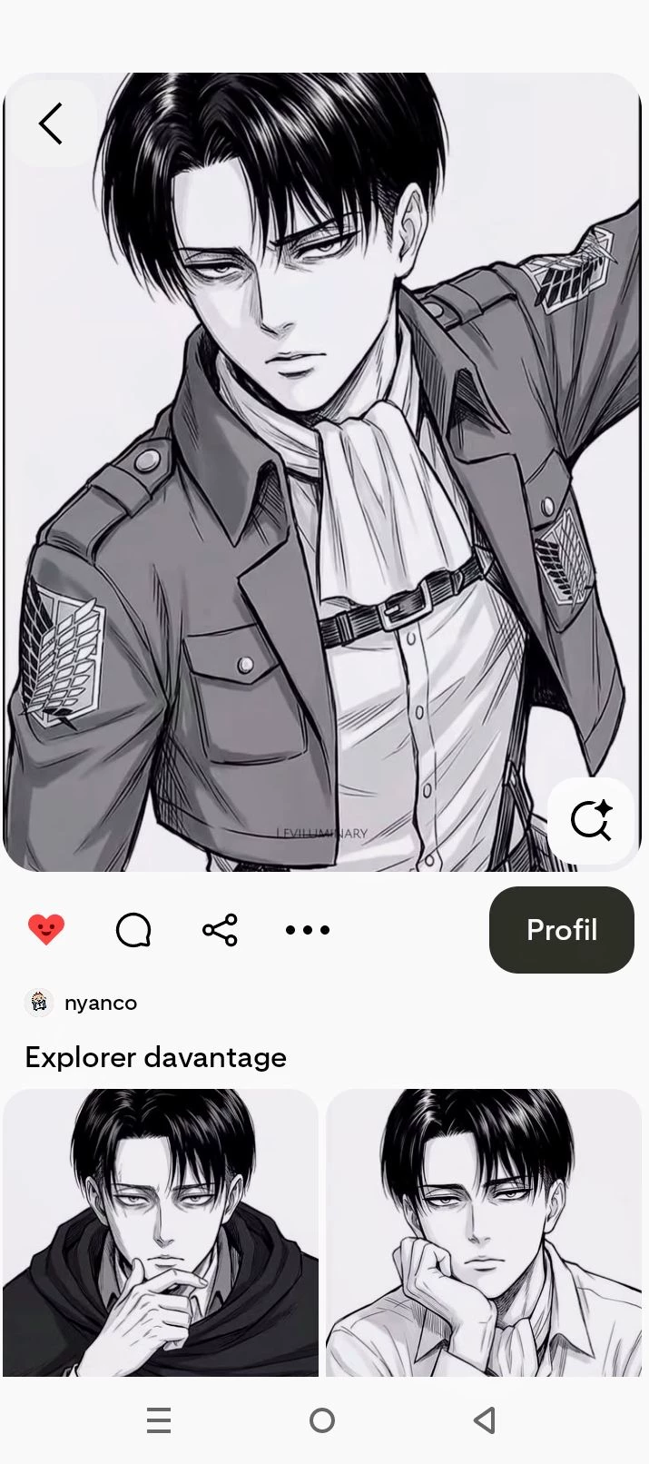 ★~tsundere and yandere levi🖤★~ thumbnail