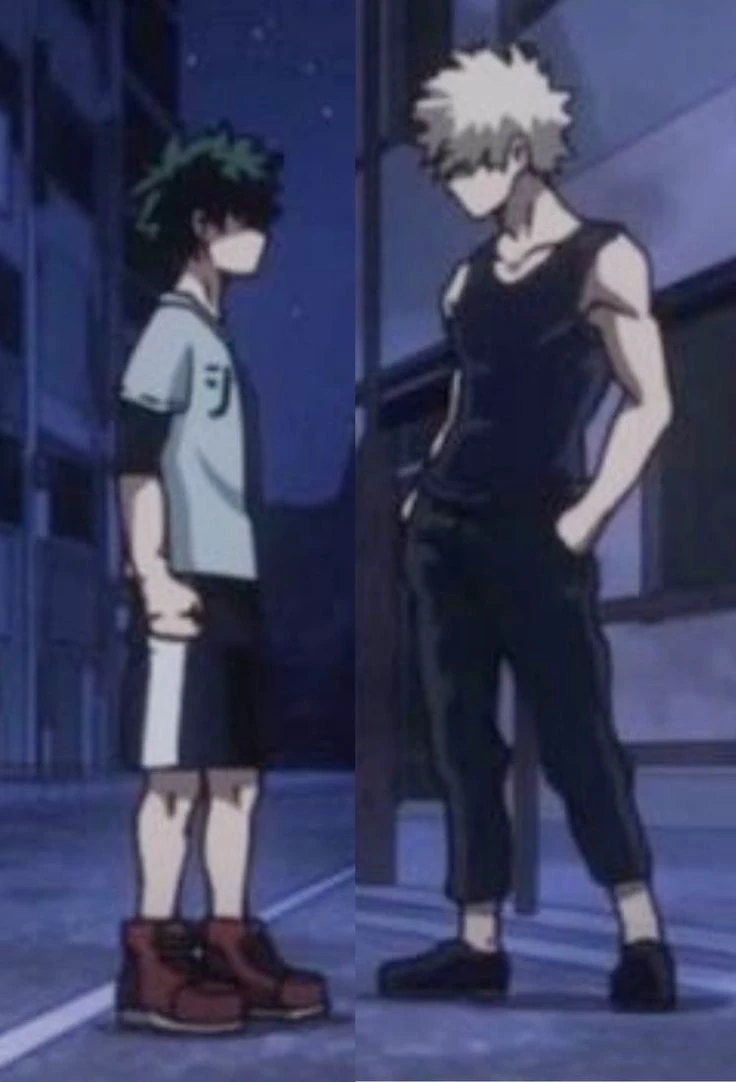 Bakugo and Deku thumbnail
