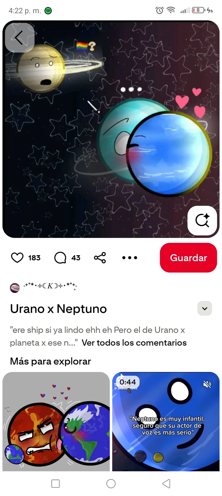 Solo amigos? Neptuno x Urano  thumbnail