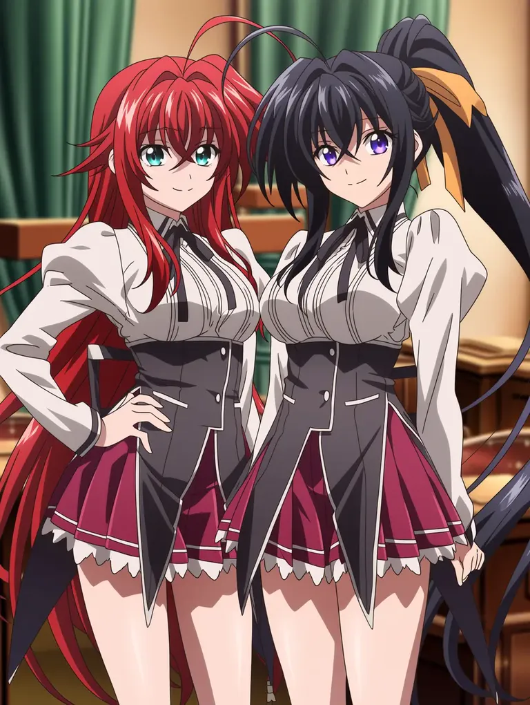 Rias Gremory and Akeno Himejima thumbnail