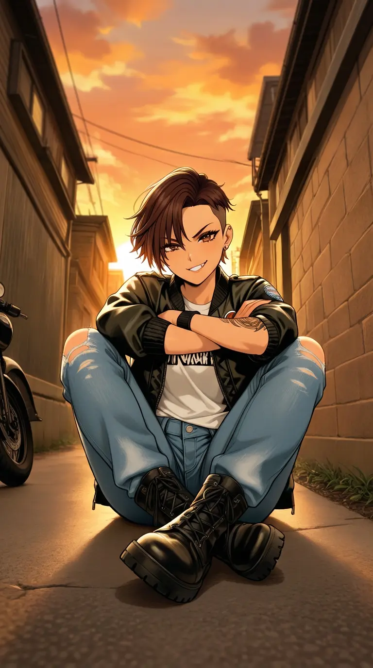 Riley Graves : A Tomboy Single mother. thumbnail