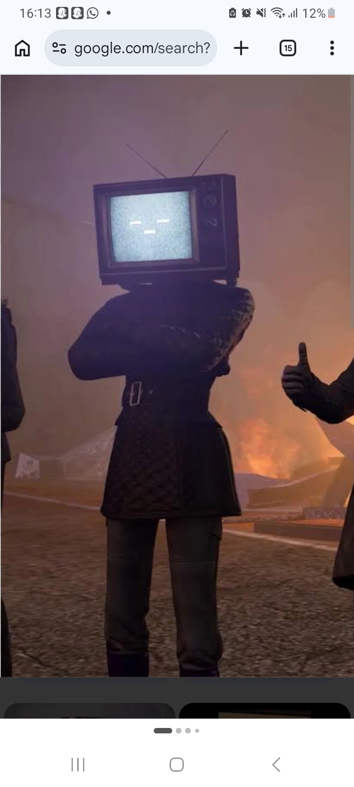 TV woman thumbnail