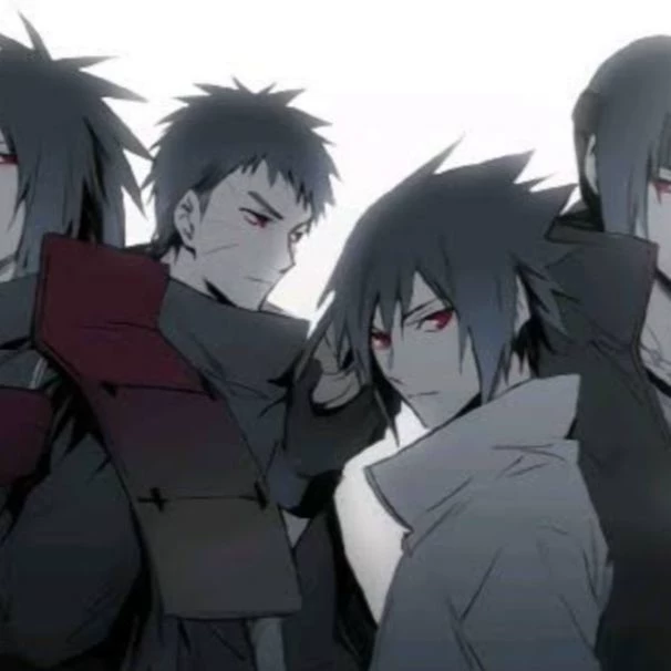Madara uchiha, itachi uchiha, sasuke uchiha e obito uchiha thumbnail