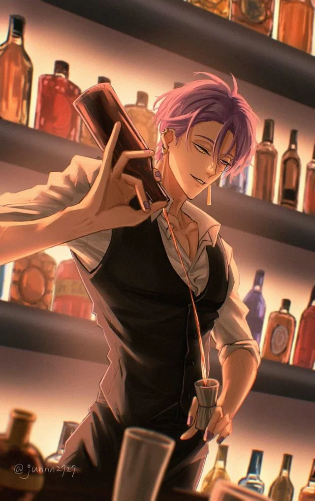 White /bartender thumbnail
