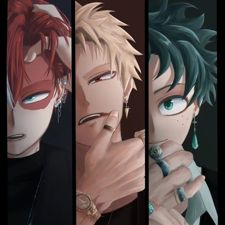 Izuku Midoriya, Katsuki Bakugo, Shoto Todoroki (Trio de Vilões) thumbnail