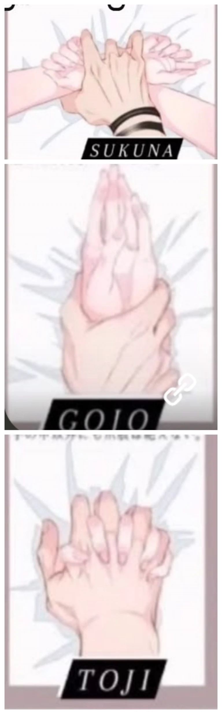 Gojo, Tojo, and Sukuna are your husbands. thumbnail