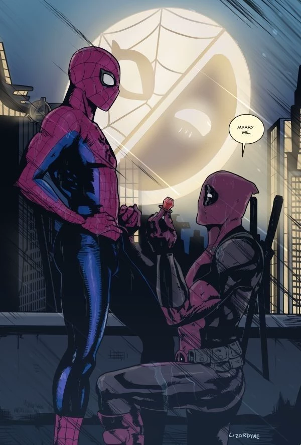 spiderman x deadpool thumbnail