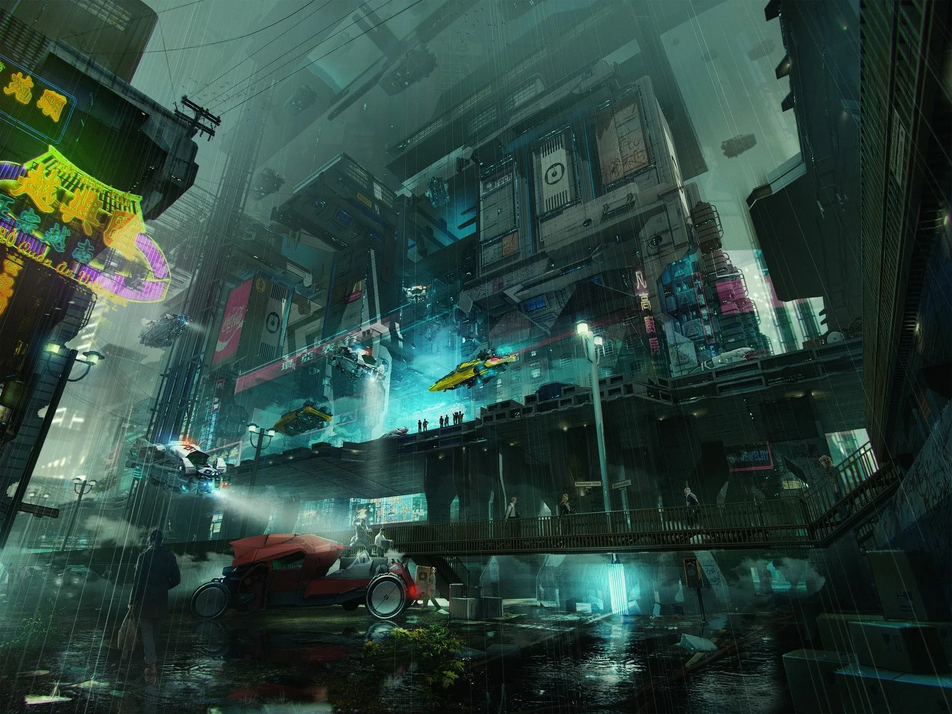Multilevel cyberpunk planet thumbnail