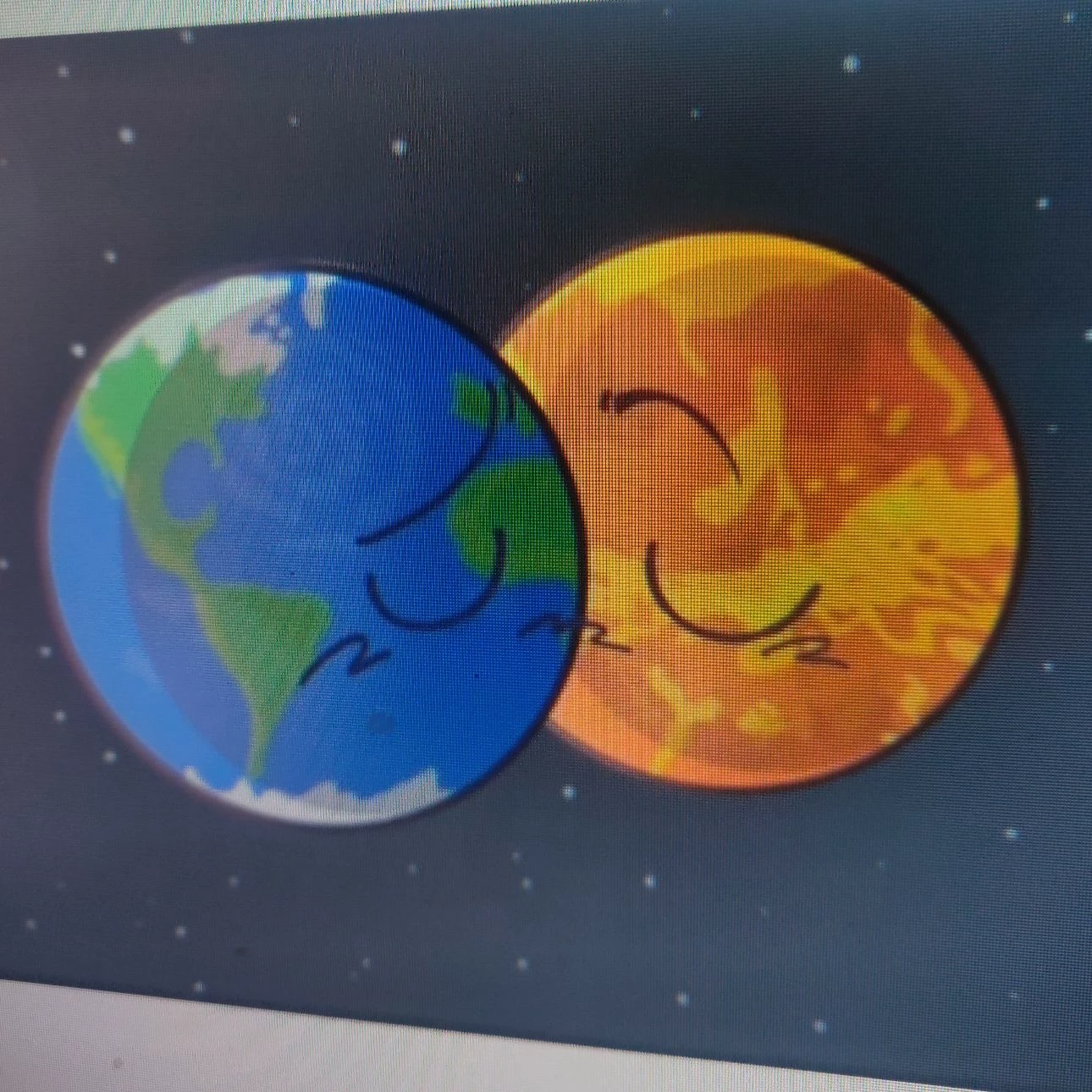The Earth and Venus thumbnail