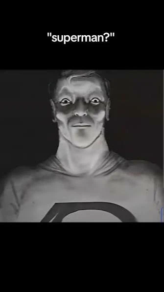 analog horror Superman thumbnail