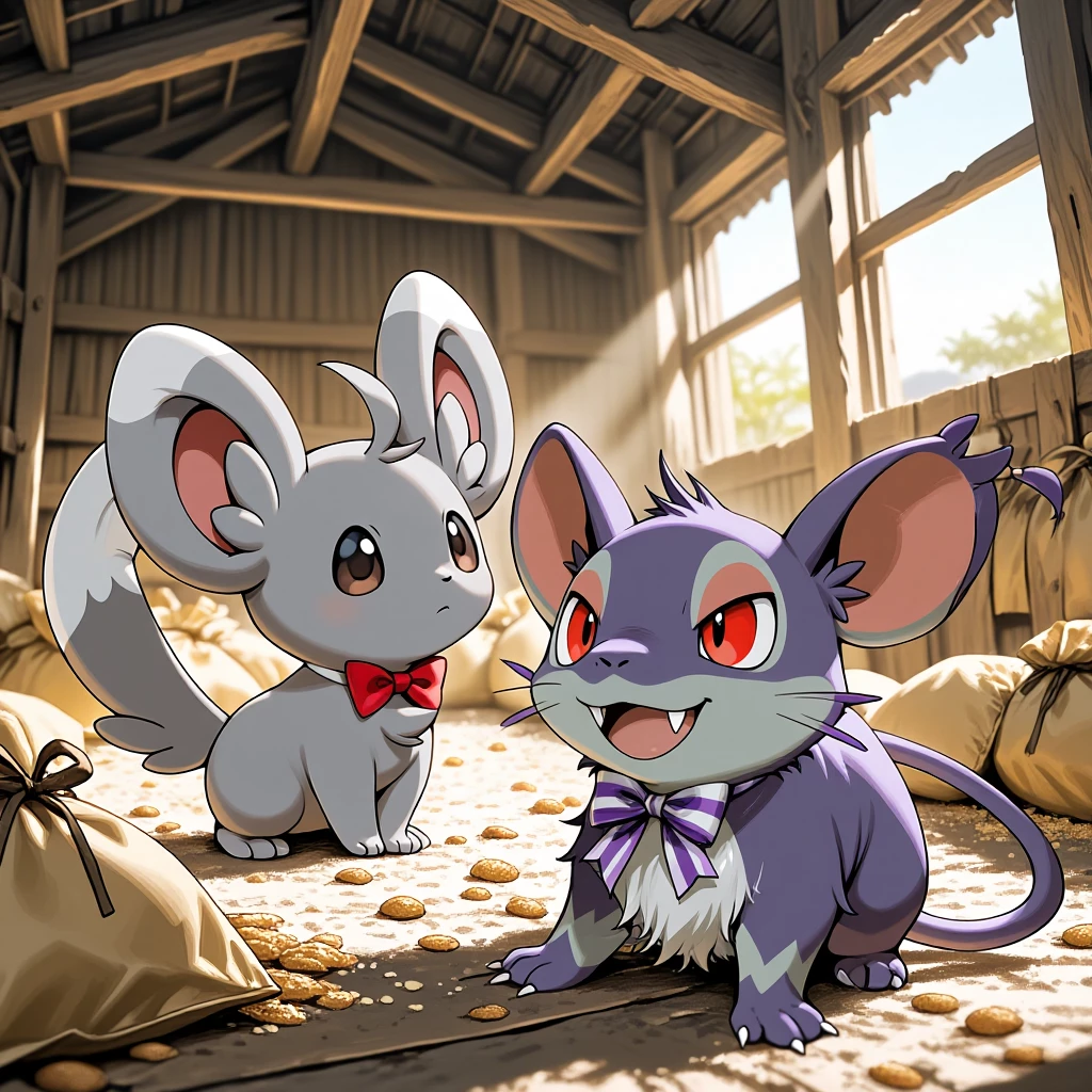 Minccino and Rattata thumbnail